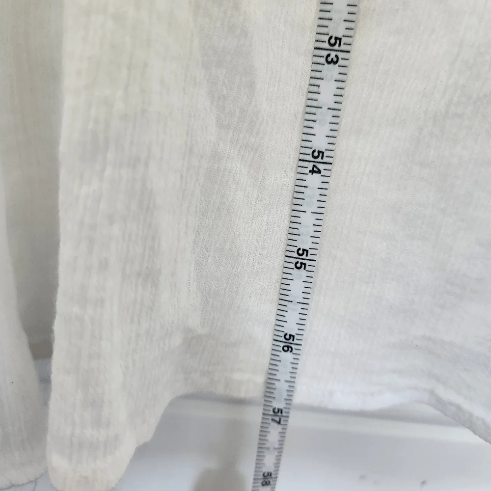 Desigual Boho Embroidered Maxi Dress 36 White Coastal Resortwear Beach Party - Picture 7 of 10